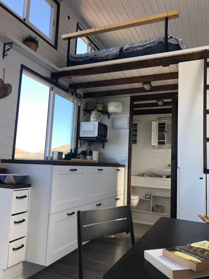 Tinyhouse Luna With Ac, Bbq And Beautiful View La Vegueta Exterior foto